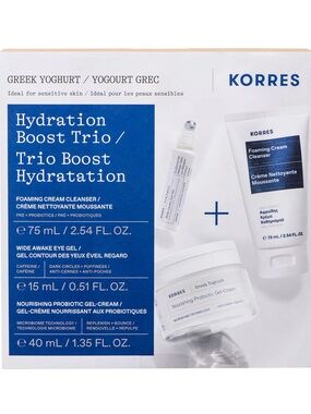 NEW Korres Greek Yoghurt Hydration Boost Trio
